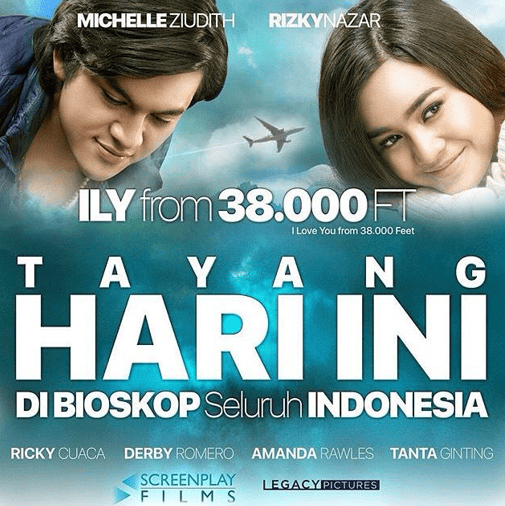 ILY from 38.000 FT Kisah Cinta di Tengah Awan